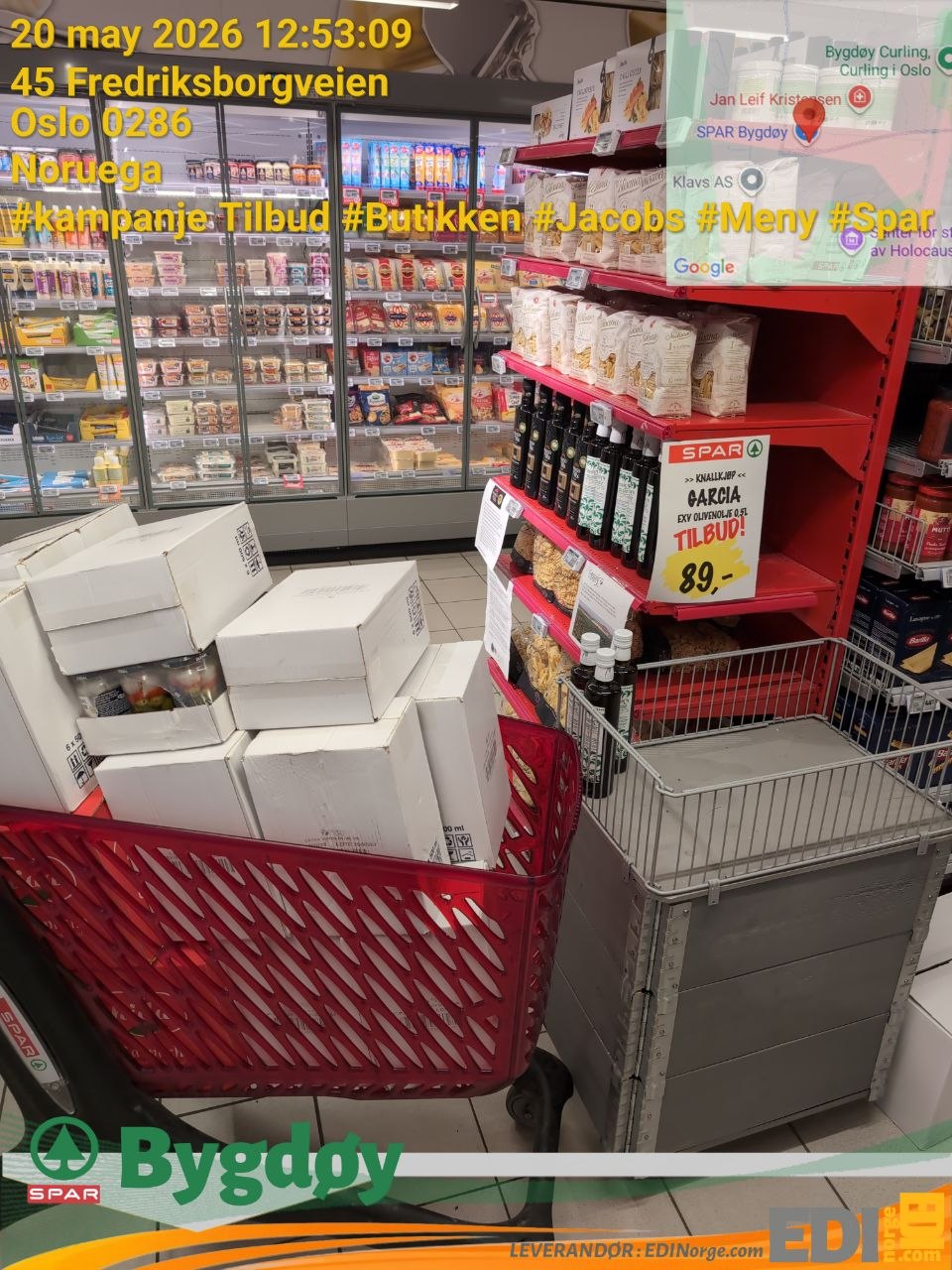 García de la Cruz Extra Virgin Olivenolje på TILBUD 89 kr hos SPAR Bygdøy Oslo