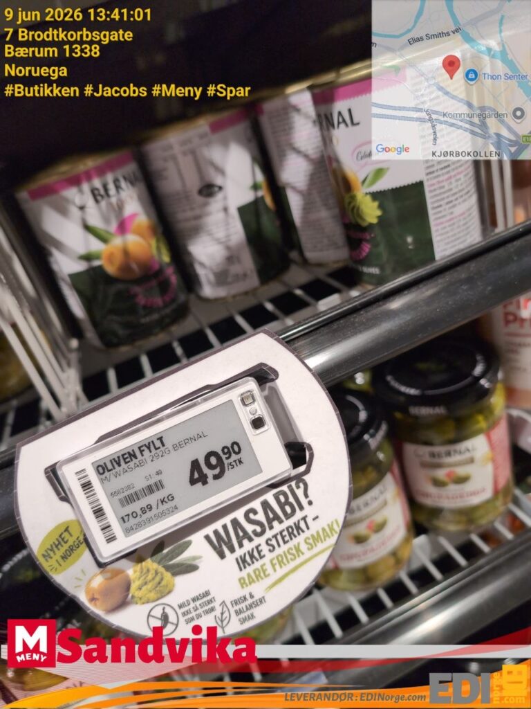 Bernal Oliven fylt med Wasabi 49,90 kr NYHET I NORGE hos MENY Sandvika Bærum
