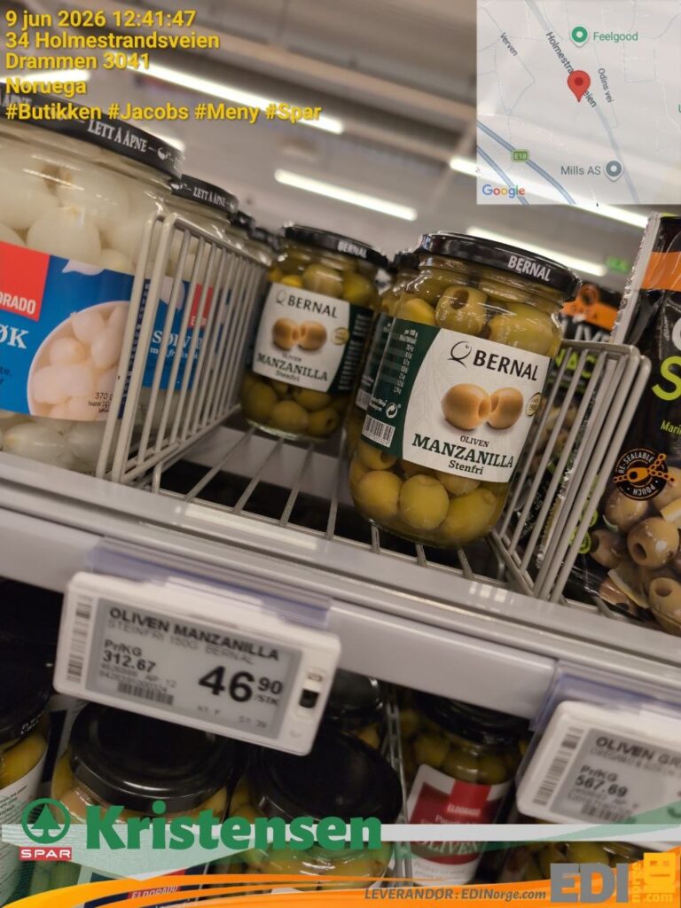 Bernal Oliven Manzanilla Stenfri 46,90 kr hos SPAR Kristensen Drammen