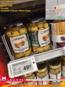 Bernal Oliven Manzanilla Stenfri 49,90 kr (332,67/kg) hos MENY Rykkin, 1 Munins vei, Bærum 1348
