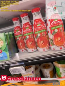 Hida Gazpacho 100% Natural 85 kr i kjøledisken hos MENY Gressbanen, Holmenkollveien 45, Oslo 0773