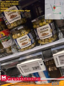 Bernal Alcaparras Kapers 39,90 kr (570,00/kg) hos MENY Gressbanen, Holmenkollveien 45, Oslo 0773