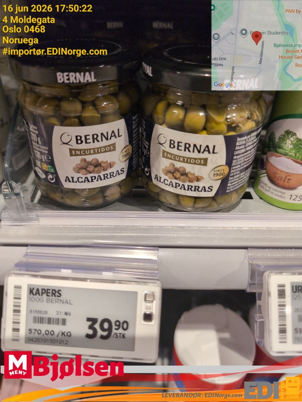 Bernal Alcaparras – Kapers hos Meny Bjølsen, Oslo 0468