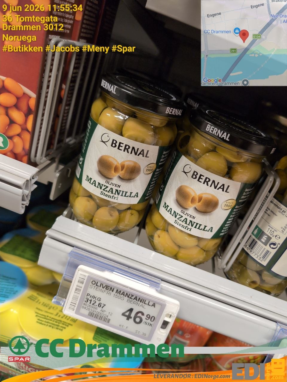 Bernal Manzanilla Steinfri 46,90 kr CC Drammen Drammen