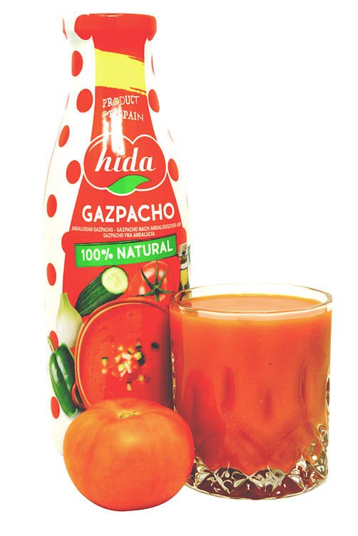 Gazpacho Andaluz HIDA 750ml – 100% Natural