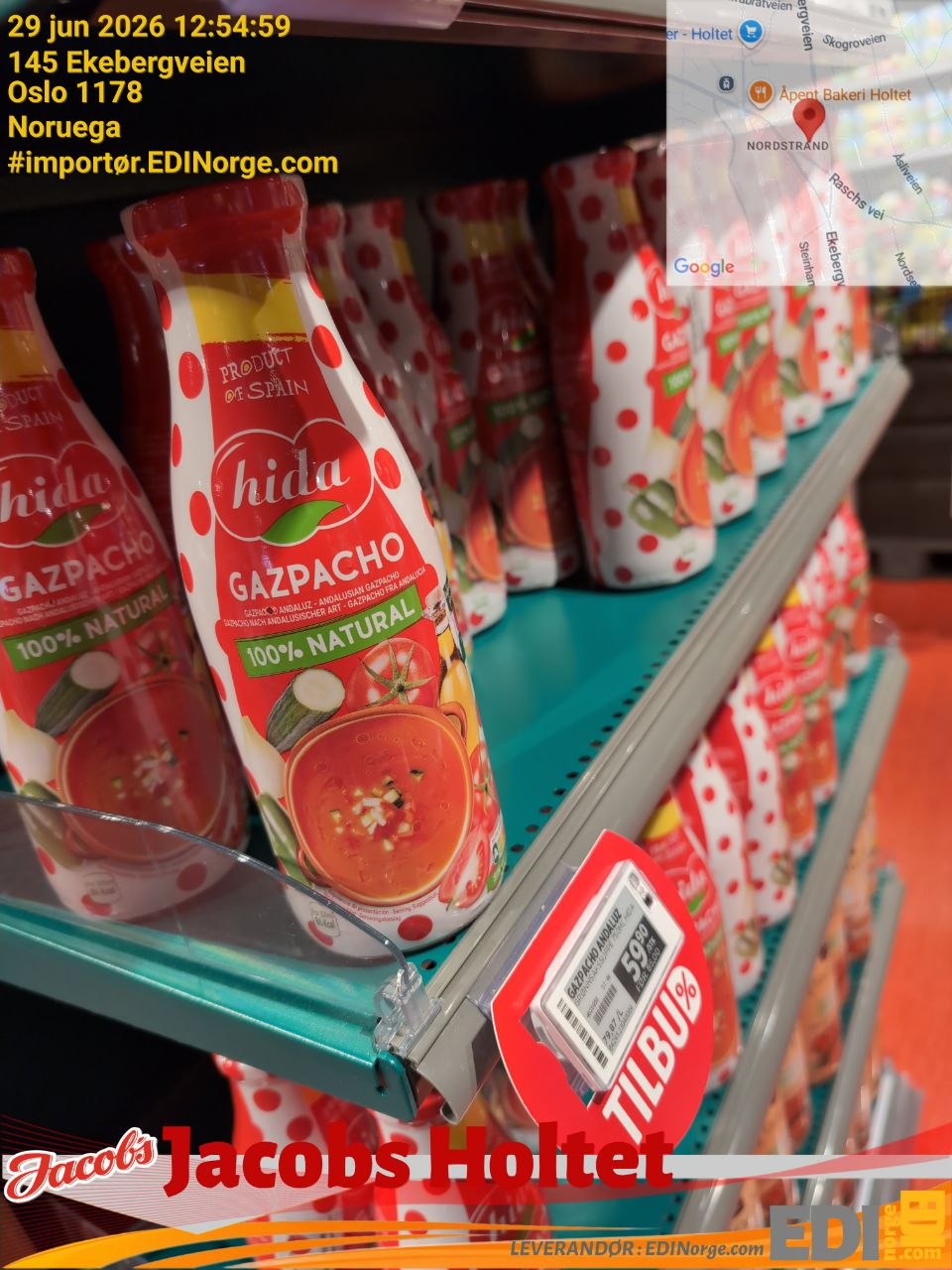 Hida Gazpacho TILBUD Jacobs Holtet Oslo 59,90 kr