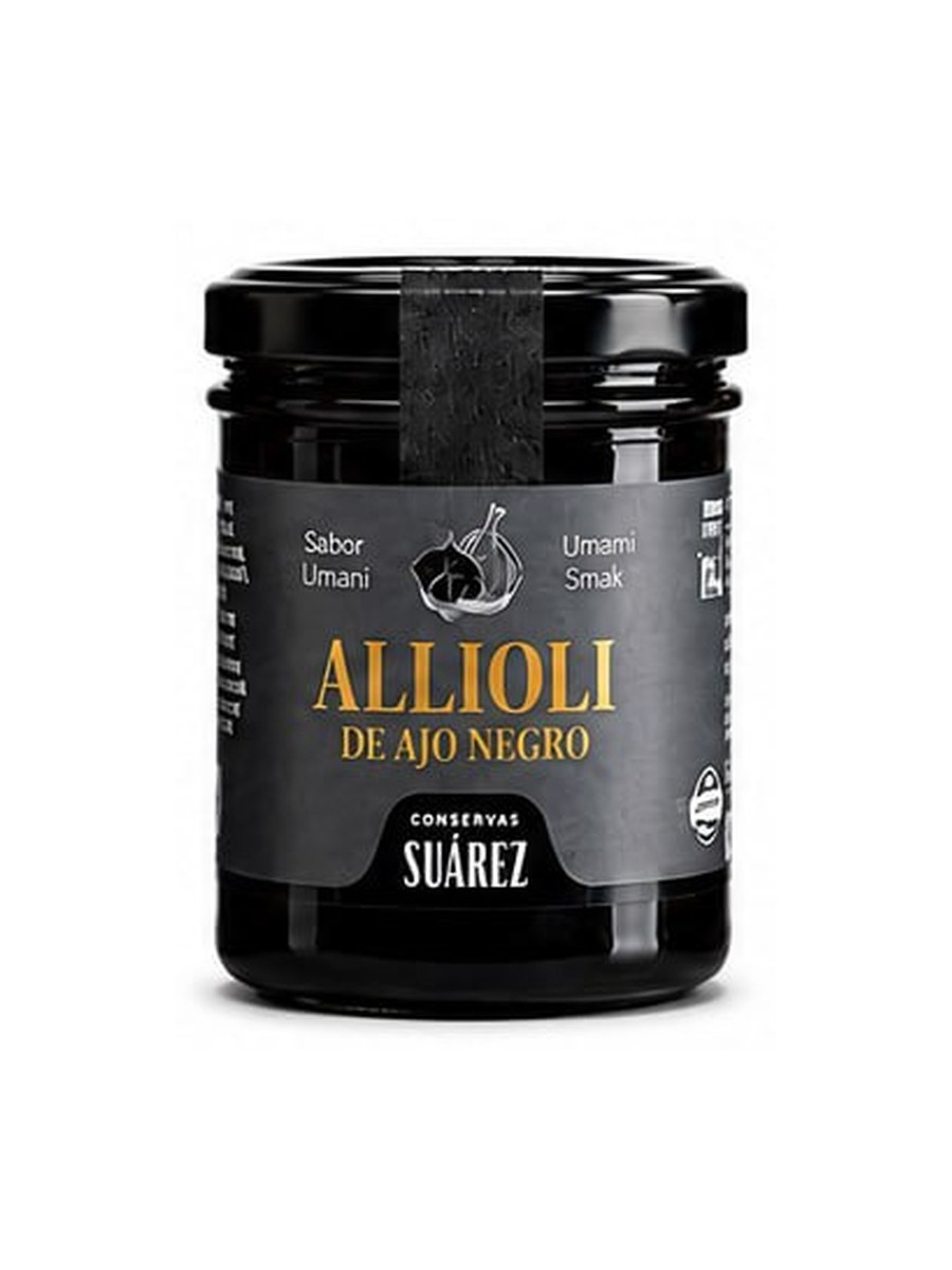 Familia Suárez Allioli med Svart Hvitløk 135 g – Umami Aioli